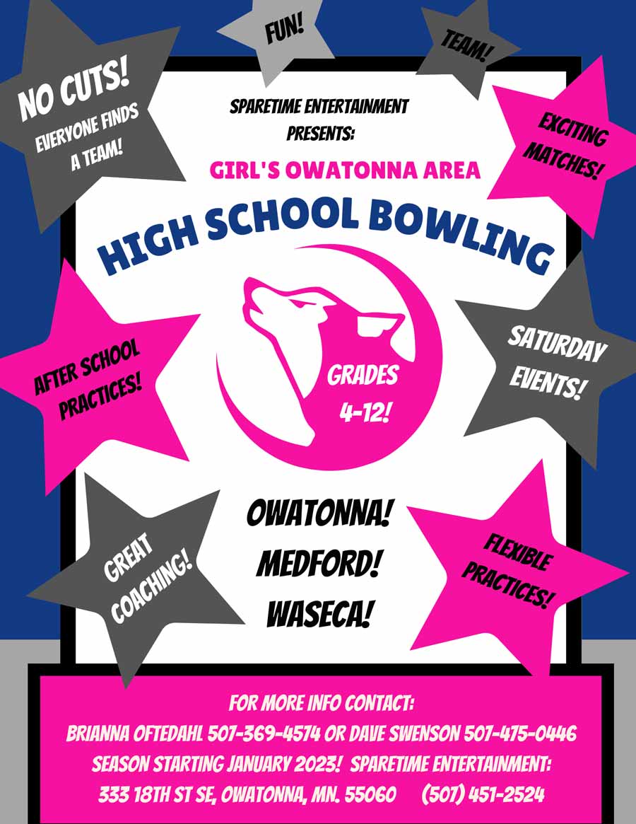 Owatonna-Girls-High-School-Bowling!