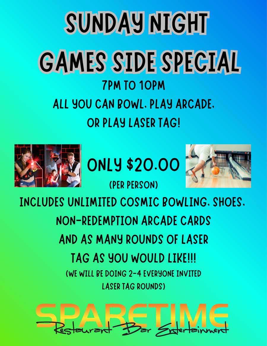 Sunday Night Game Special